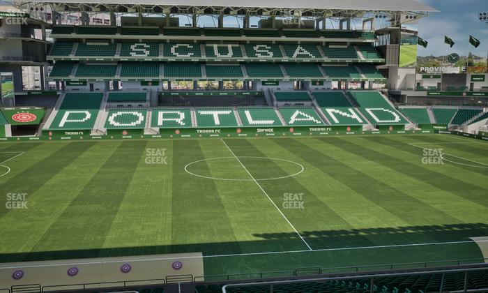 Providence Park - Section 217 Seat View