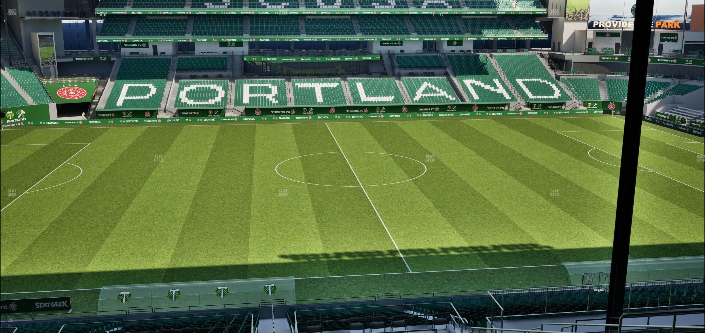 Providence Park - Section 217 Seat View
