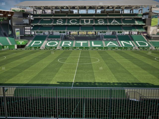 Providence Park - Section 218 Seat View