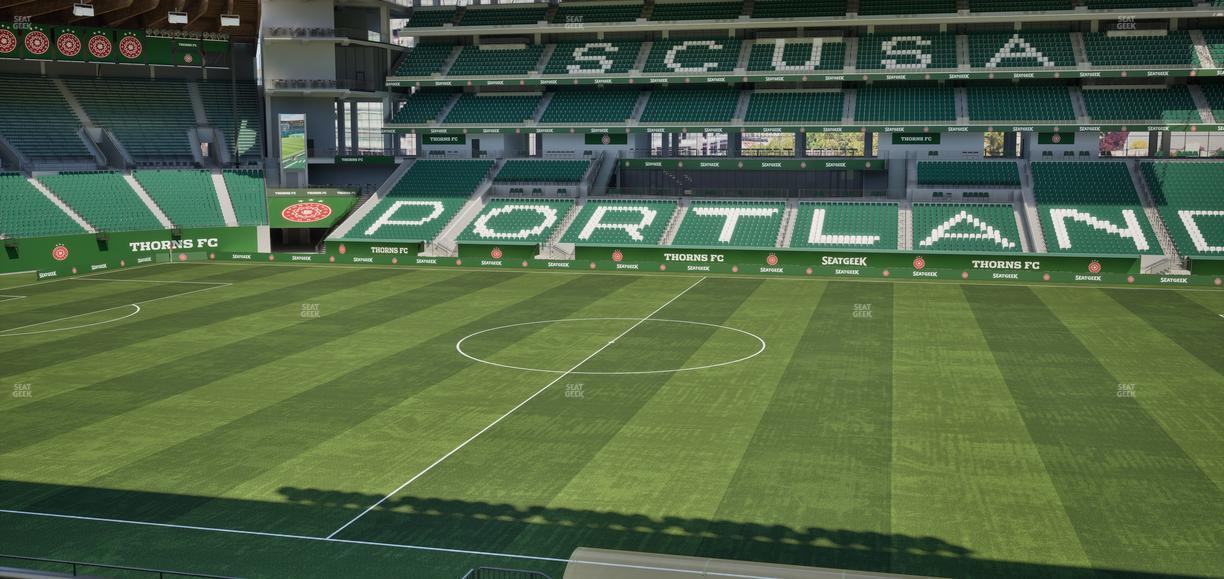 Providence Park - Section 219 Seat View