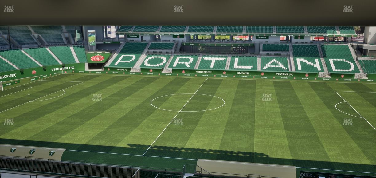 Providence Park - Section 219 Seat View