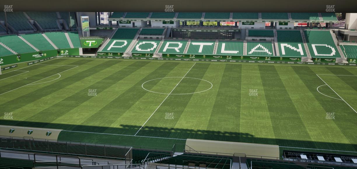 Providence Park - Section 219 Seat View