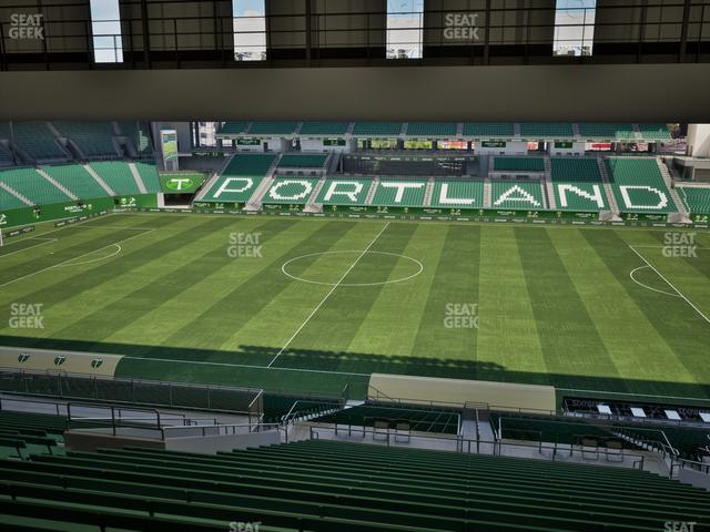 Providence Park - Section 219 Seat View