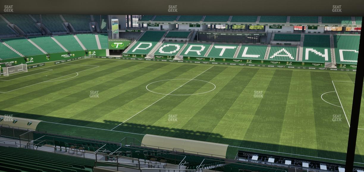 Providence Park - Section 220 Seat View