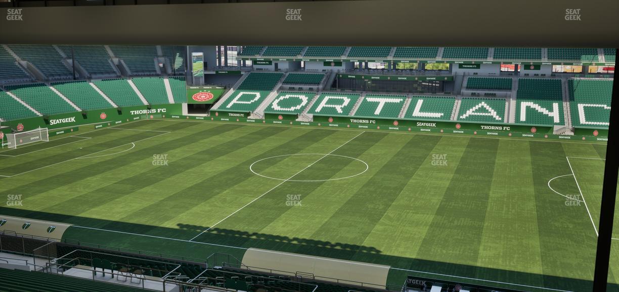 Providence Park - Section 220 Seat View