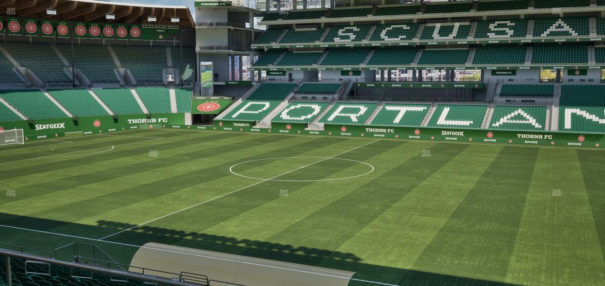 Providence Park - Section 220 Seat View