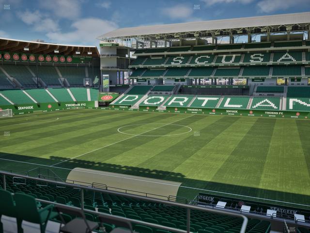 Providence Park - Section 220 Seat View