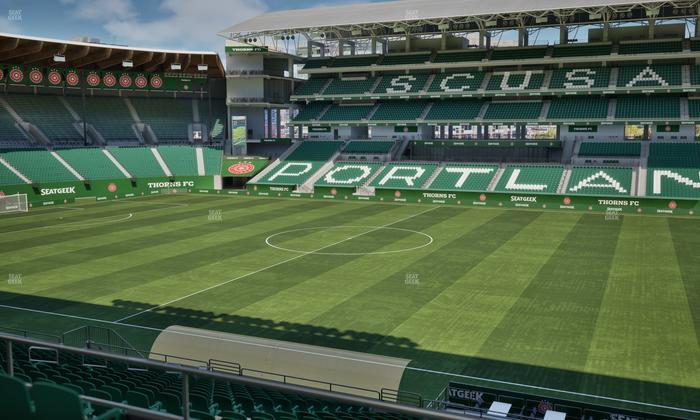 Providence Park - Section 220 Seat View