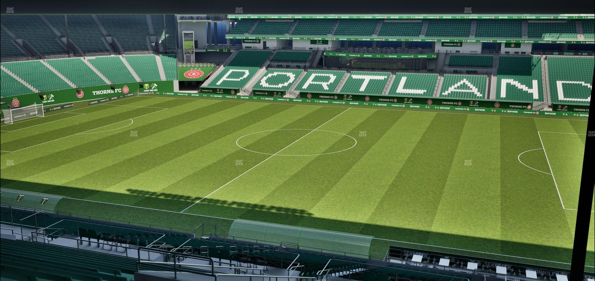 Providence Park - Section 220 Seat View