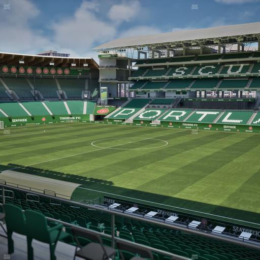 Providence Park - Section 221 Seat View