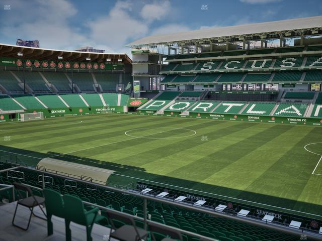 Providence Park - Section 221 Seat View