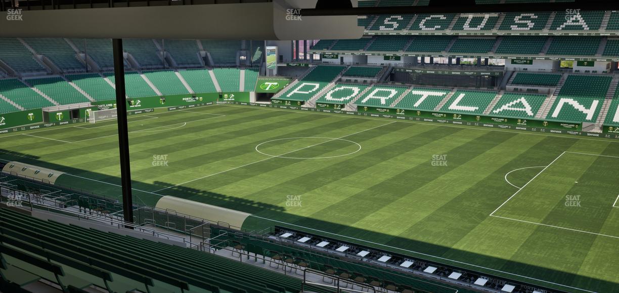 Providence Park - Section 222 Seat View