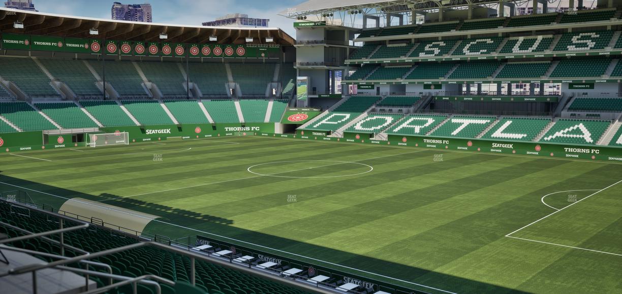 Providence Park - Section 222 Seat View