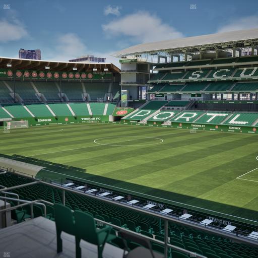 Providence Park - Section 222 Seat View