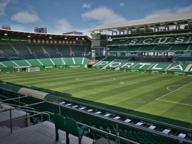 Providence Park - Section 222 Seat View