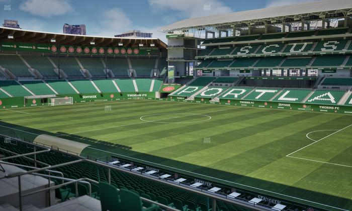 Providence Park - Section 222 Seat View