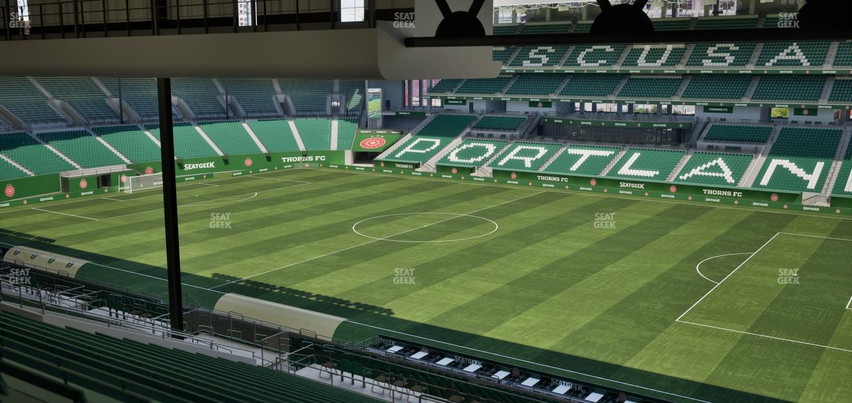 Providence Park - Section 222 Seat View