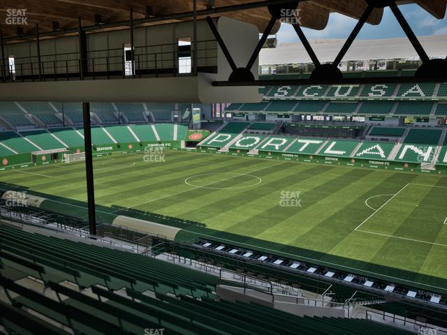 Providence Park - Section 222 Seat View