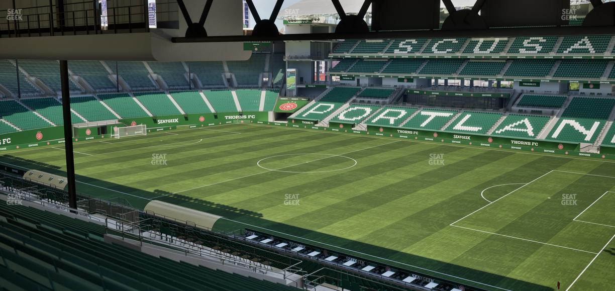 Providence Park - Section 223 Seat View