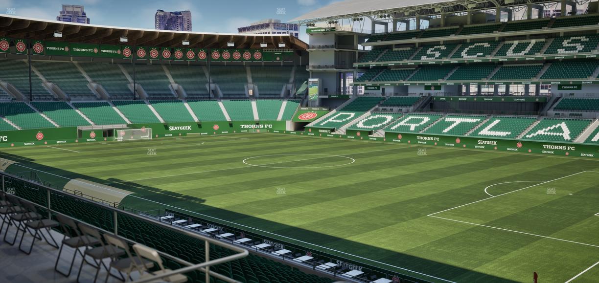 Providence Park - Section 223 Seat View