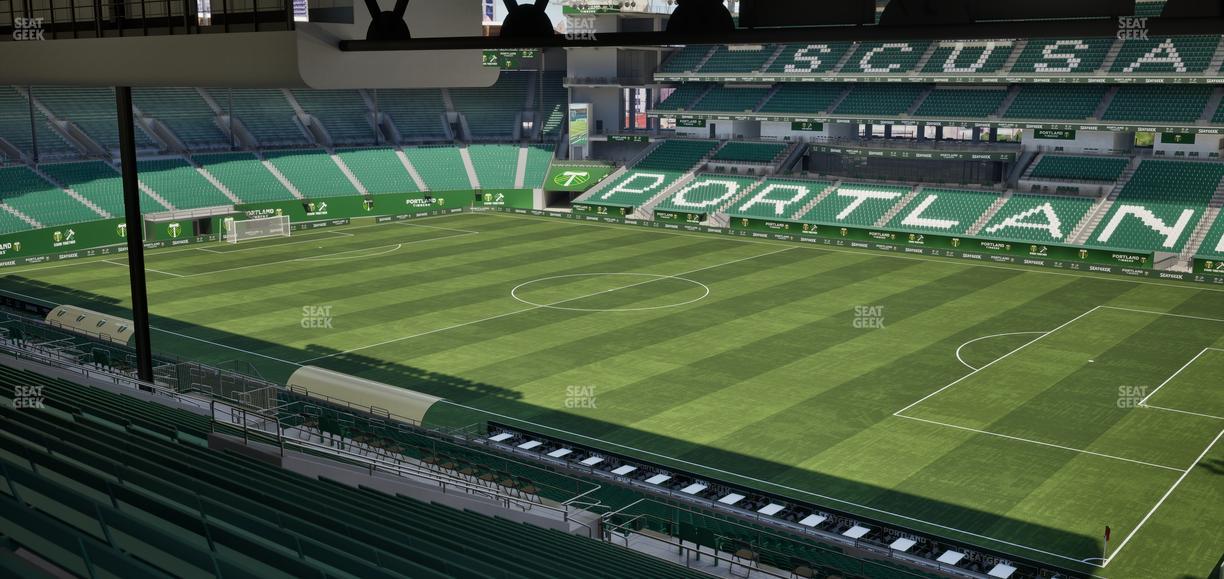 Providence Park - Section 223 Seat View