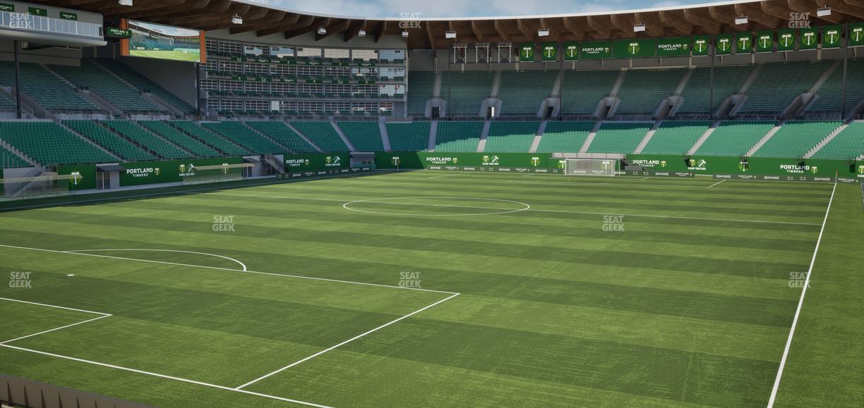 Providence Park - Section 92 Seat View