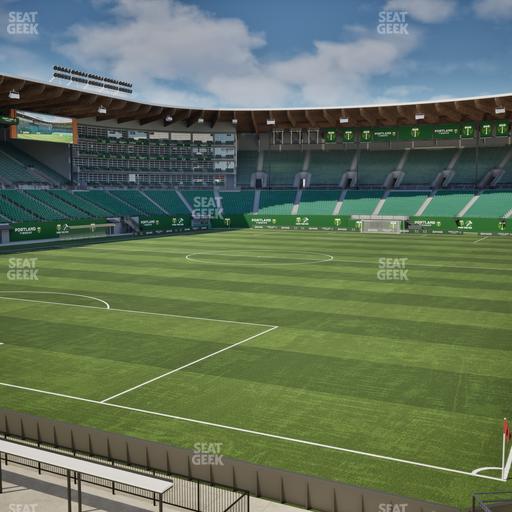 Providence Park - Section 92 Seat View