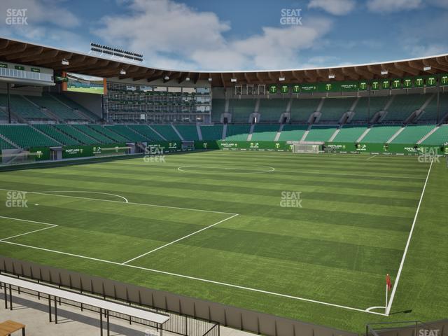 Providence Park - Section 92 Seat View