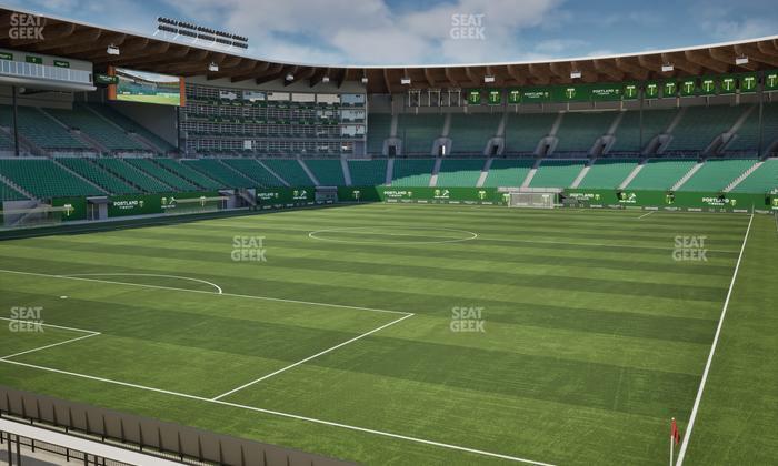 Providence Park - Section 92 Seat View