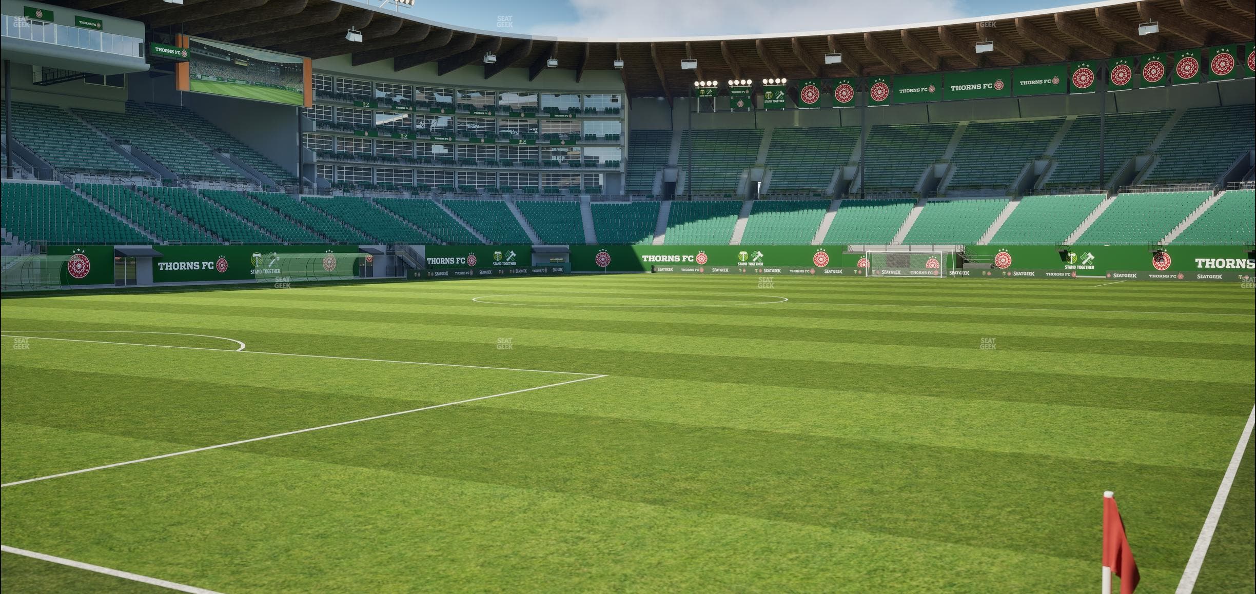 Providence Park - Section 92 Seat View