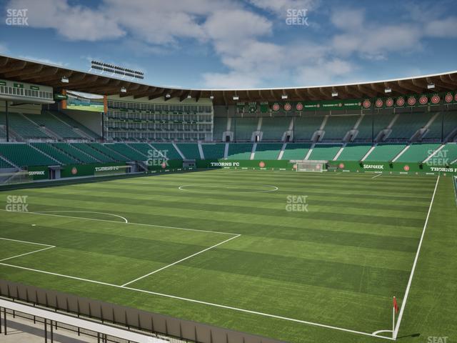Providence Park - Section 92 Seat View
