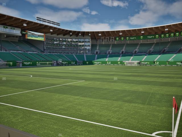 Providence Park - Section 92 Seat View