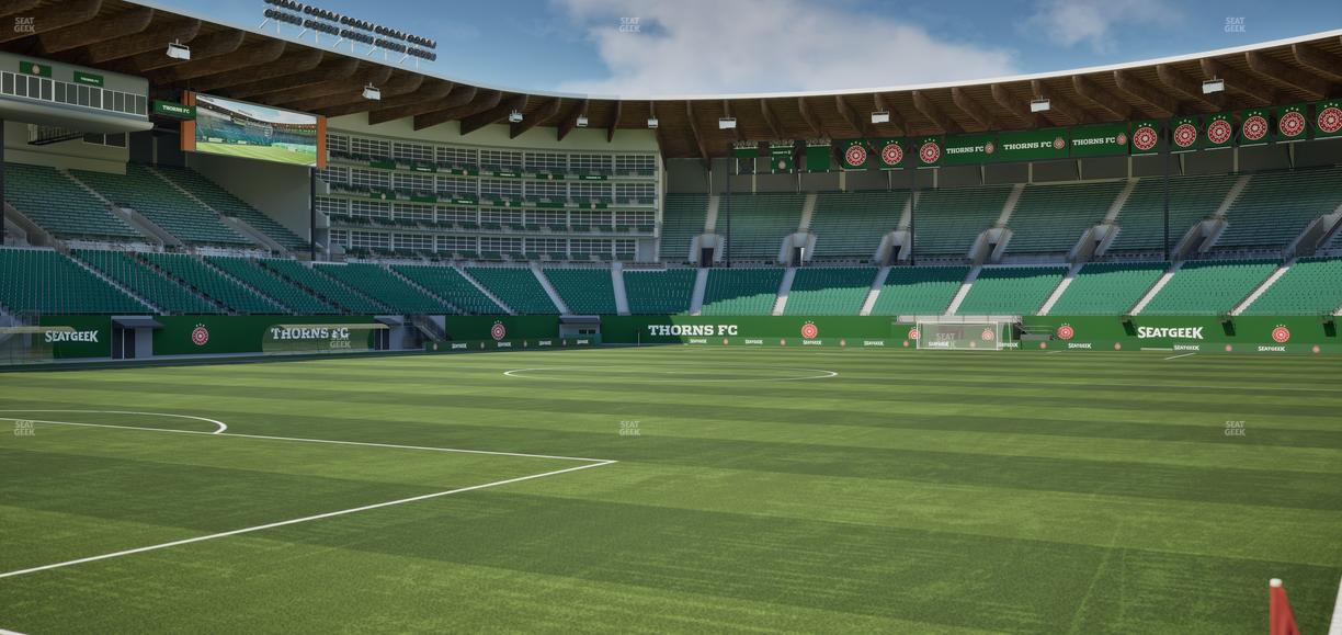 Providence Park - Section 92 Seat View