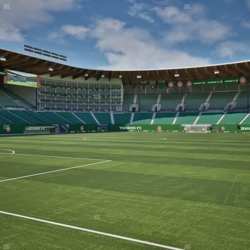 Providence Park - Section 92 Seat View