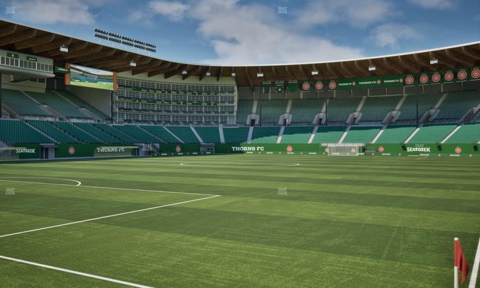 Providence Park - Section 92 Seat View