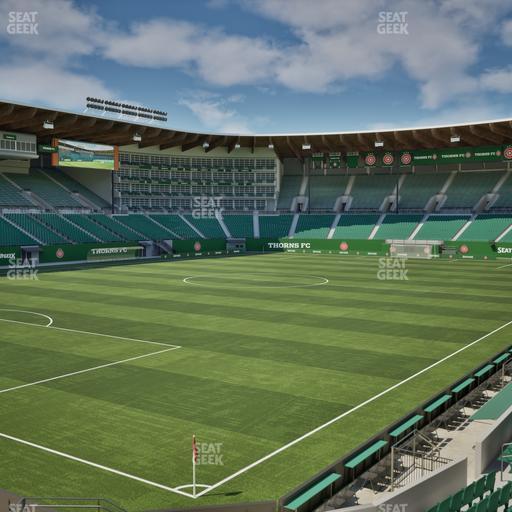 Providence Park - Section 93 Seat View