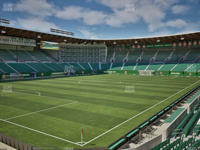 Providence Park - Section 93 Seat View