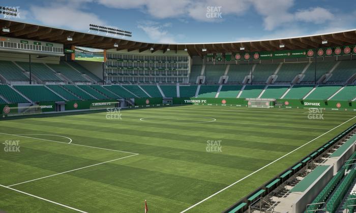 Providence Park - Section 93 Seat View