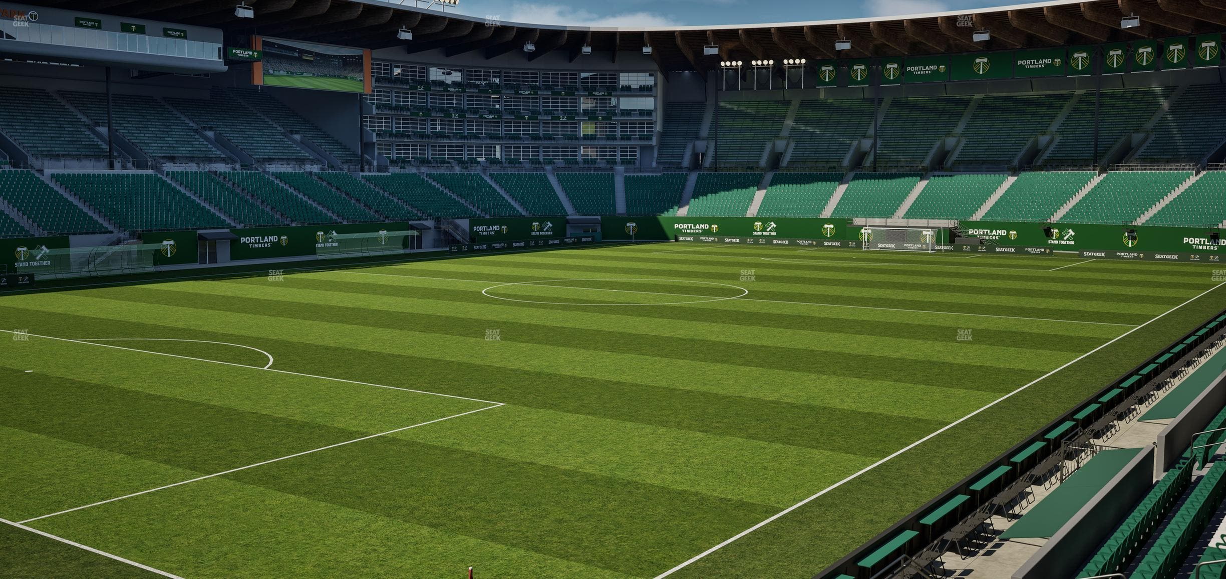 Providence Park - Section 93 Seat View