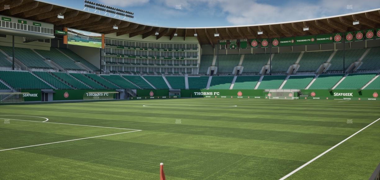 Providence Park - Section 93 Seat View