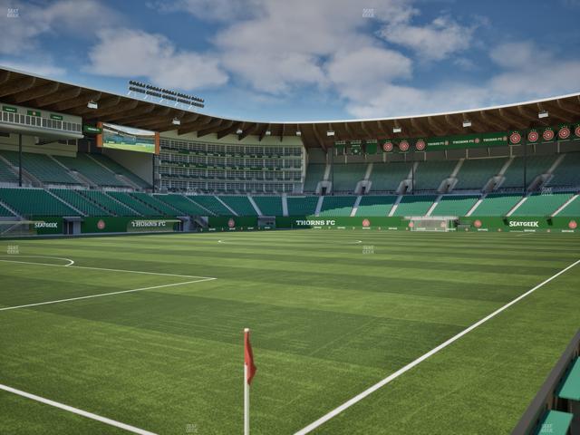 Providence Park - Section 93 Seat View