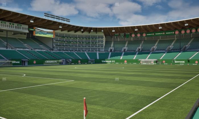 Providence Park - Section 93 Seat View