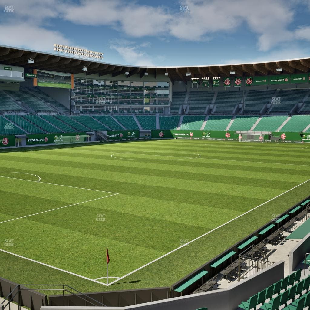 Providence Park - Section 93 Seat View
