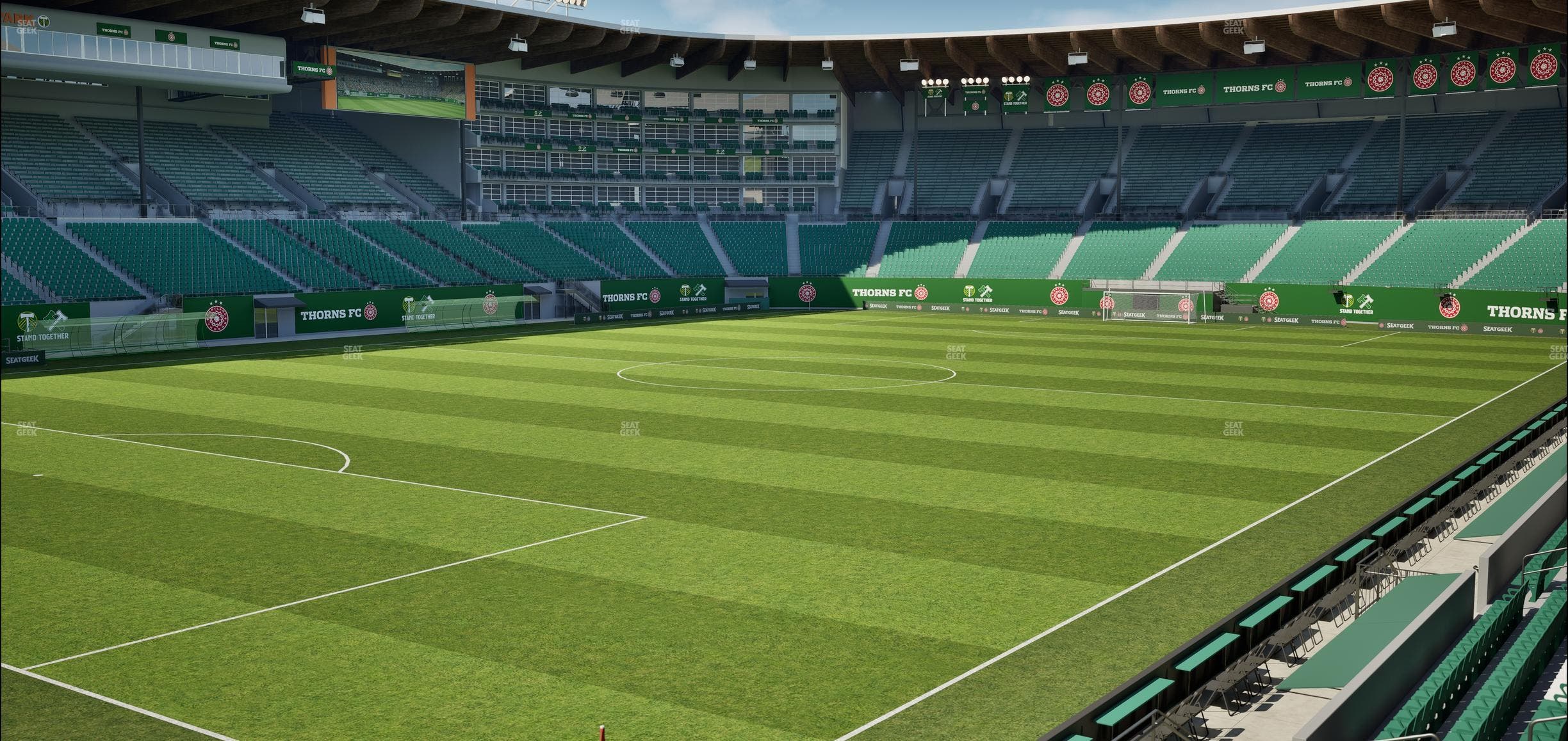 Providence Park - Section 93 Seat View