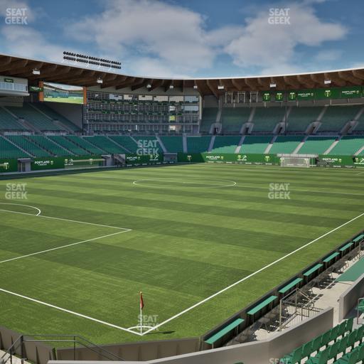Providence Park - Section 93 Seat View