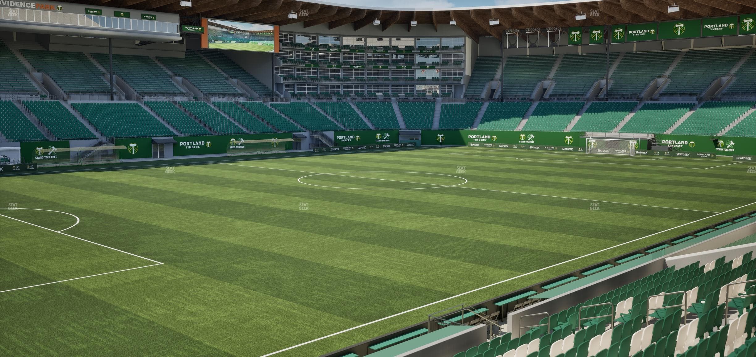 Providence Park - Section 94 Seat View