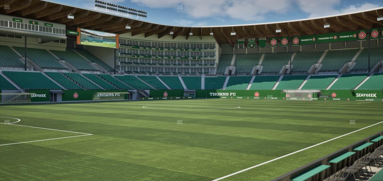 Providence Park - Section 94 Seat View