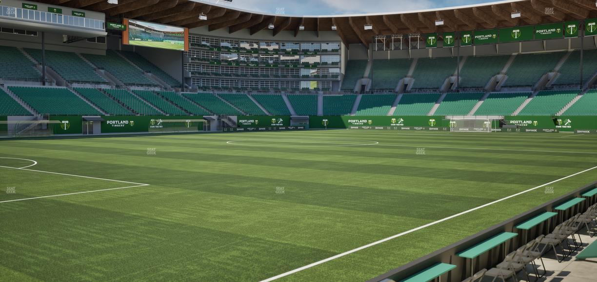 Providence Park - Section 94 Seat View