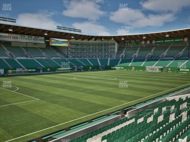 Providence Park - Section 94 Seat View