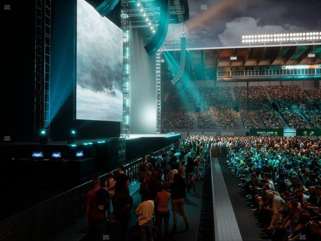 Providence Park - Section 95 Seat View